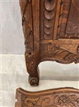 Federal Oak Twin Bed With Rails