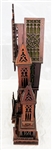 Gothic Style Cathedral Heavily Carved Mantle Clock. Movement Seth Thomas