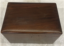 Mahogany and Glass Lined Humidor