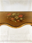 French Curio Vitrine With One Glass Shelf