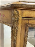 French Curio Vitrine With One Glass Shelf