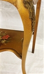 French Curio Vitrine With One Glass Shelf
