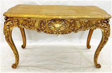 French Gilt Table