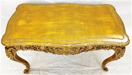 French Gilt Table