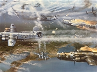 Randy Green Signed Lithograph Into a Hornet's Nest