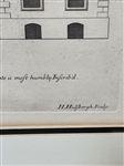 Pair of Hendrick Hulsbergh (Denmark) Etchings