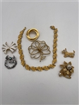 Group of Signed Costume Jewelry: Kramer, BSK, Torino