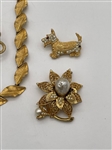Group of Signed Costume Jewelry: Kramer, BSK, Torino