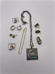 Group of Sterling Silver Jewelry