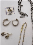 Group of Sterling Silver Jewelry