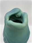 Van Briggle Lorelei Figuritive Female Blue Vase
