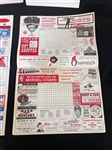 (4) 1960's Washington Senators Game Programs
