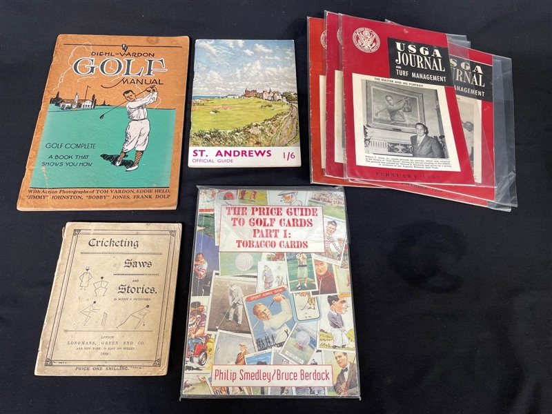 Group of Vintage Golf Ephemera