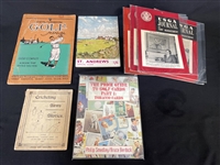 Group of Vintage Golf Ephemera