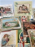 (80) Group of Turn of the Century Advertising Cards 