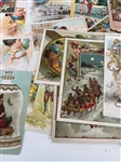 (80) Group of Turn of the Century Advertising Cards 