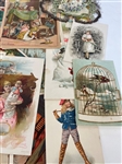 (80) Group of Turn of the Century Advertising Cards 
