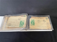 Group of 500-750 Early Border and Borderless Greetings, Foreign Postcards