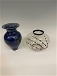 (2) Pieces of Art Glass
