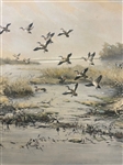 Pair of Roland Clark Duck Lithographs
