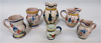 Quimper Faience France Pottery Lot