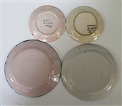 Quimper Faience France Pottery Plate Lot