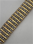 Gold Over Sterling Diamond Tennis Bracelet