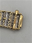 Gold Over Sterling Diamond Tennis Bracelet