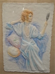Mary Vickers Mixed Media "Mirror Mirror" Artist Proof Large