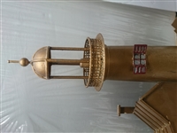 Curtis Jere Mid-Century 53 Lighthouse Brass Wall Art Sculpture