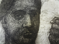 Olexander Kaniuka Ukranian-American (1910-2000) Etching