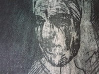 Olexander Kaniuka Ukranian-American (1910-2000) Etching