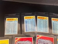1966 Topps Baseball Checklists and Team Cards