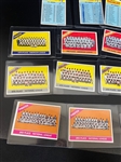 1966 Topps Baseball Checklists and Team Cards