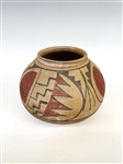 (2) Pieces Acoma Pueblo Pottery: Vase and Bowl