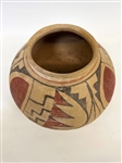 (2) Pieces Acoma Pueblo Pottery: Vase and Bowl