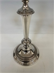 Pair of Friedman Silver Co. Silver Plate Three Arm Candelabras