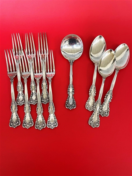 Revere by International Sterling Silver Flatware Group