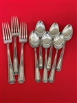 Towle Sterling Silver "Louis XIV" Teaspoons and Dinner Forks