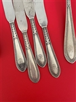(6) Gorham Sterling Silver Pancake Server, Spreaders, Large Spoon Edgeworth 1922 