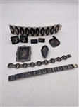 Sterling Silver Siam Jewelry Group