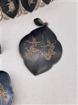 Sterling Silver Siam Jewelry Group