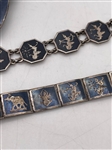 Sterling Silver Siam Jewelry Group