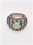 Sterling Silver Aquamarine Ring