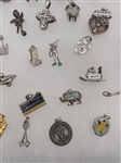 (60) Sterling Silver Charms