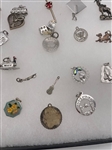 (60) Sterling Silver Charms