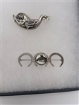 (13) Sterling Silver Animal Brooches