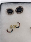 (10) Pairs Sterling Silver Earrings