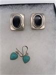 (10) Pairs Sterling Silver Earrings