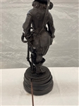 Spelter Figural Lamp After Joseph Peiffer